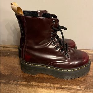 Vegan Jadon II platform Doc Martens size 7